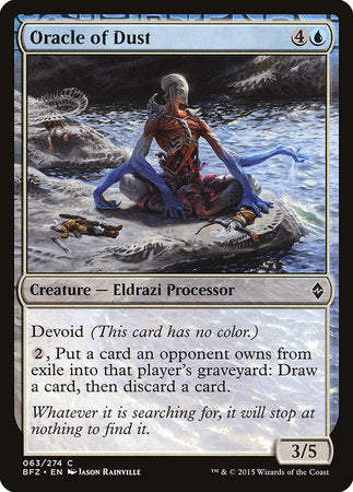 Oracle of Dust [Battle for Zendikar] | Jomio and Rueliete's Cards and Comics