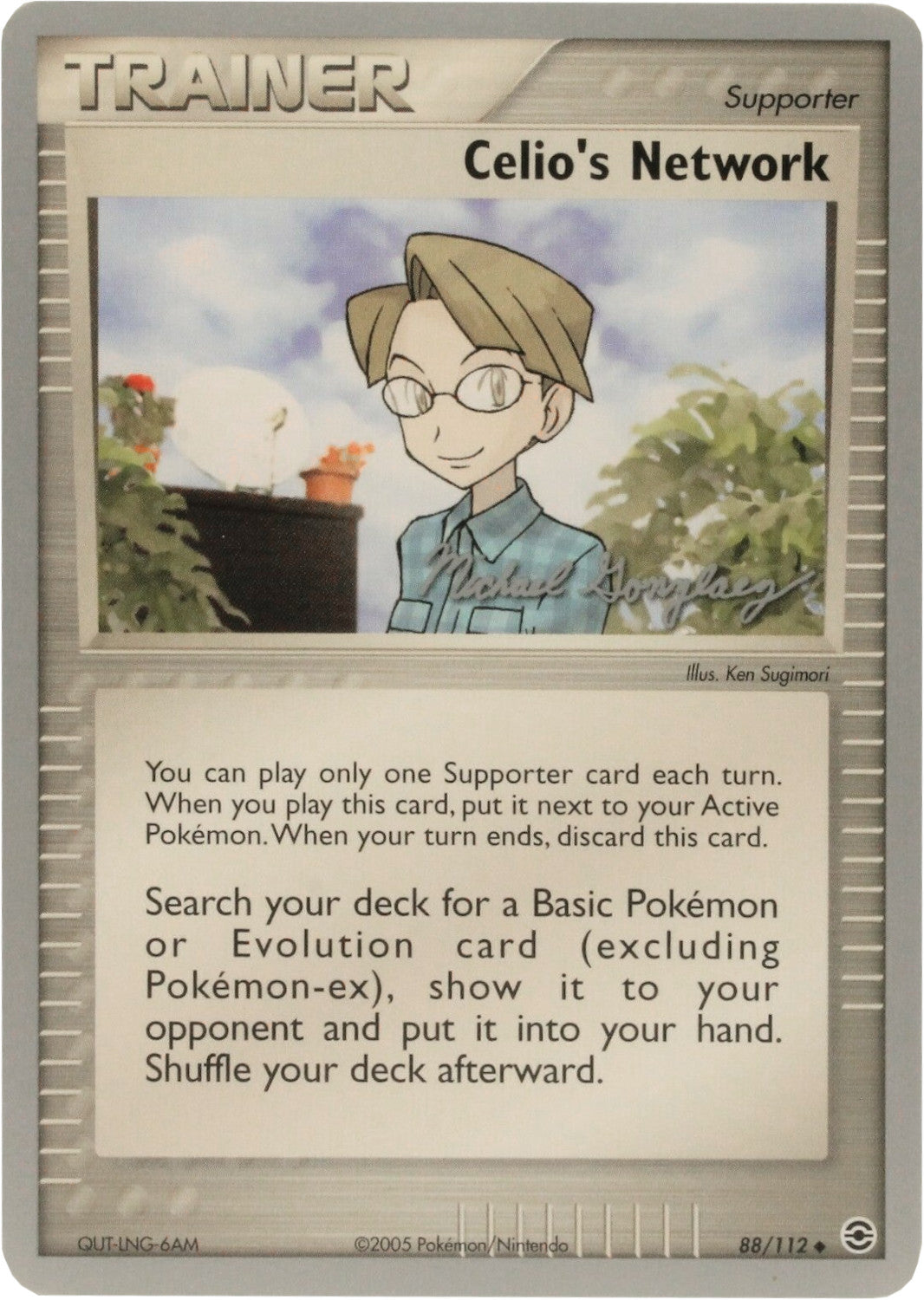 Celio's Network (88/112) (King of the West - Michael Gonzalez) [World Championships 2005] | Jomio and Rueliete's Cards and Comics