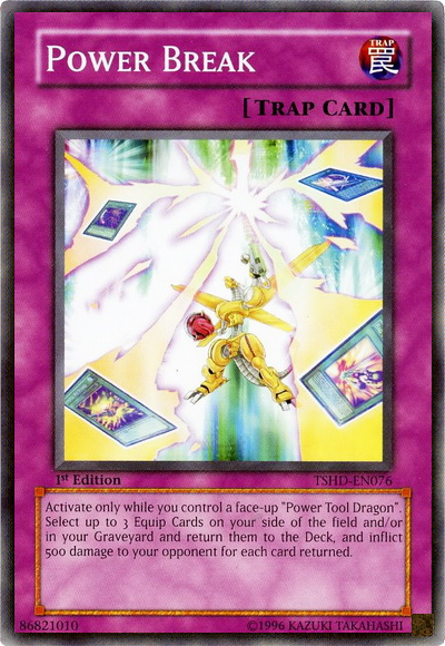 Power Break [TSHD-EN076] Common | Jomio and Rueliete's Cards and Comics