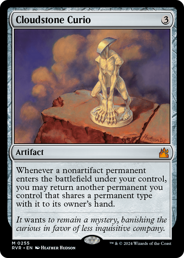 Cloudstone Curio [Ravnica Remastered] | Jomio and Rueliete's Cards and Comics