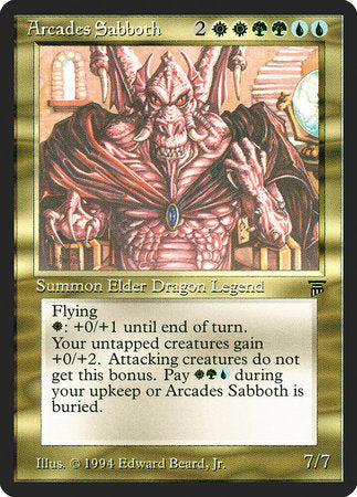 Arcades Sabboth [Legends] | Jomio and Rueliete's Cards and Comics