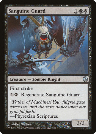 Sanguine Guard [Duel Decks: Phyrexia vs. the Coalition] | Jomio and Rueliete's Cards and Comics