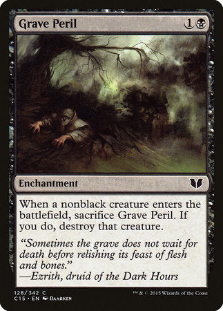 Grave Peril [Commander 2015] | Jomio and Rueliete's Cards and Comics