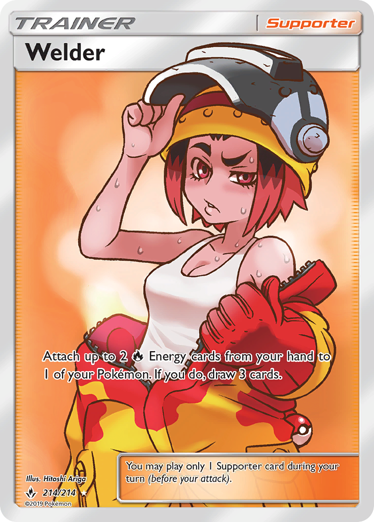 Welder (214/214) [Sun & Moon: Unbroken Bonds] | Jomio and Rueliete's Cards and Comics