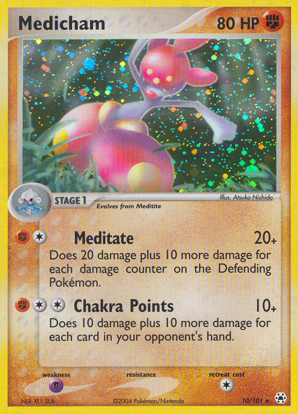 Medicham (10/101) [EX: Hidden Legends] | Jomio and Rueliete's Cards and Comics
