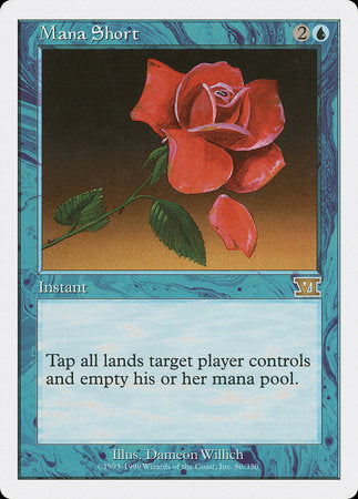 Mana Short [Classic Sixth Edition] | Jomio and Rueliete's Cards and Comics