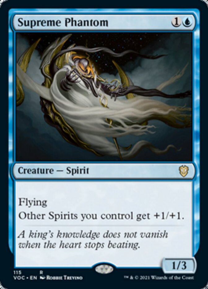 Supreme Phantom [Innistrad: Crimson Vow Commander] | Jomio and Rueliete's Cards and Comics