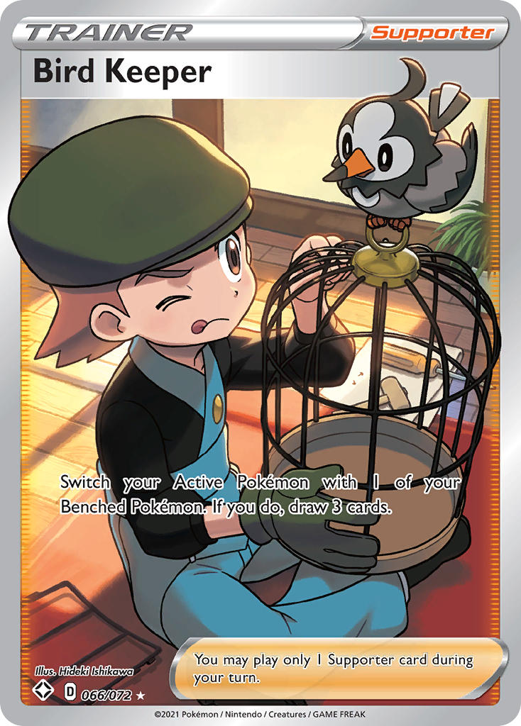 Bird Keeper (066/072) [Sword & Shield: Shining Fates] | Jomio and Rueliete's Cards and Comics