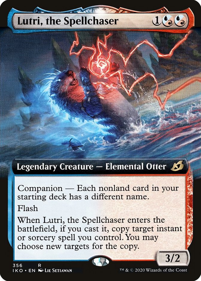 Lutri, the Spellchaser (Extended Art) [Ikoria: Lair of Behemoths] | Jomio and Rueliete's Cards and Comics