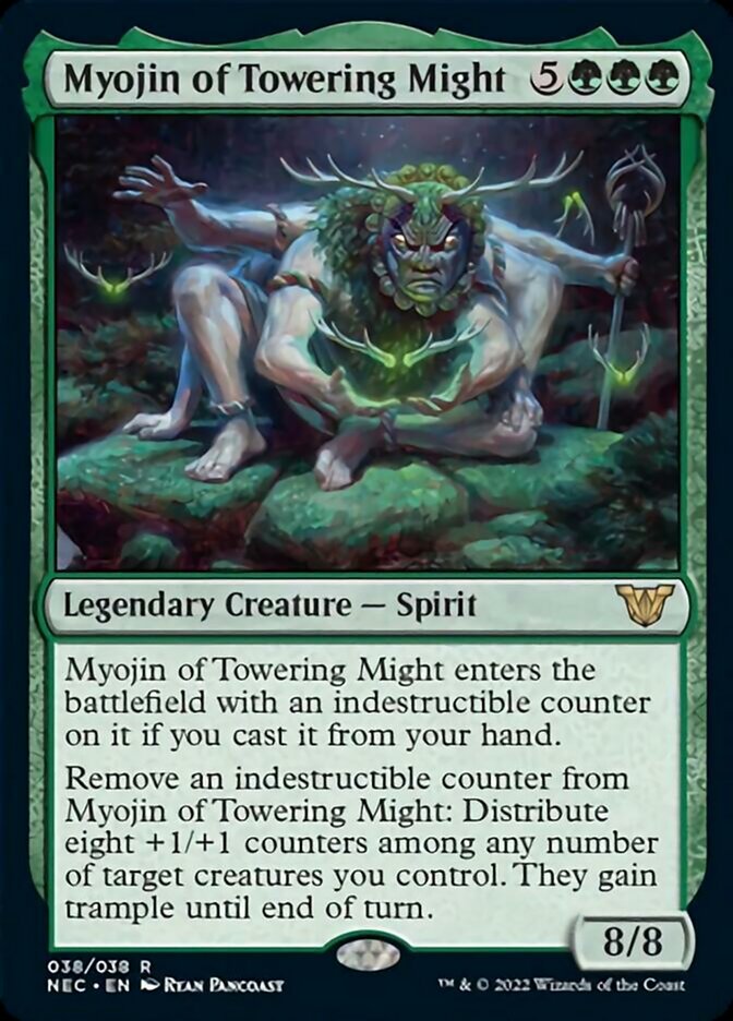 Myojin of Towering Might [Kamigawa: Neon Dynasty Commander] | Jomio and Rueliete's Cards and Comics