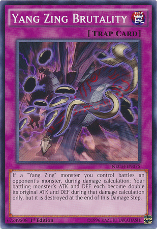 Yang Zing Brutality [NECH-EN075] Common | Jomio and Rueliete's Cards and Comics