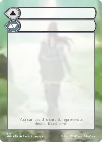 Helper Card (8/9) [Kaldheim Tokens] | Jomio and Rueliete's Cards and Comics