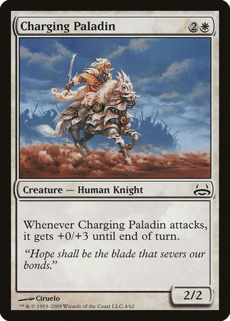 Charging Paladin [Duel Decks: Divine vs. Demonic] | Jomio and Rueliete's Cards and Comics