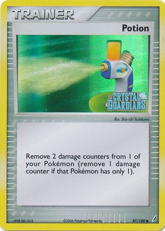Potion (87/100) (Stamped) [EX: Crystal Guardians] | Jomio and Rueliete's Cards and Comics