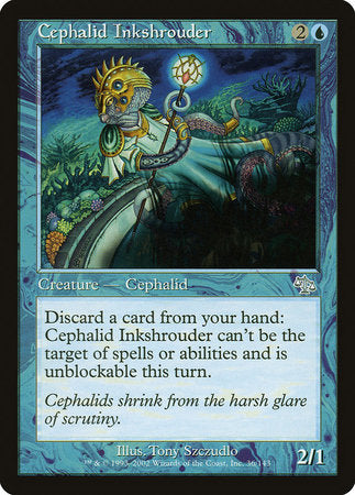 Cephalid Inkshrouder [Judgment] | Jomio and Rueliete's Cards and Comics
