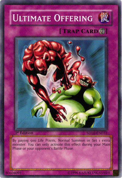 Ultimate Offering [SD10-EN032] Common | Jomio and Rueliete's Cards and Comics