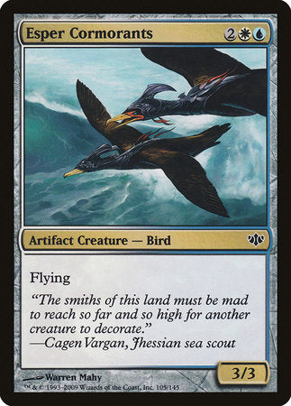 Esper Cormorants [Conflux] | Jomio and Rueliete's Cards and Comics