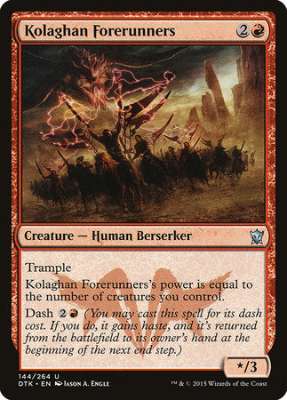 Kolaghan Forerunners [Dragons of Tarkir] | Jomio and Rueliete's Cards and Comics