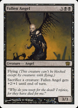 Fallen Angel [Eighth Edition] | Jomio and Rueliete's Cards and Comics