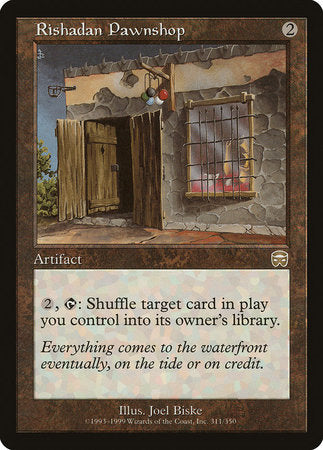 Rishadan Pawnshop [Mercadian Masques] | Jomio and Rueliete's Cards and Comics