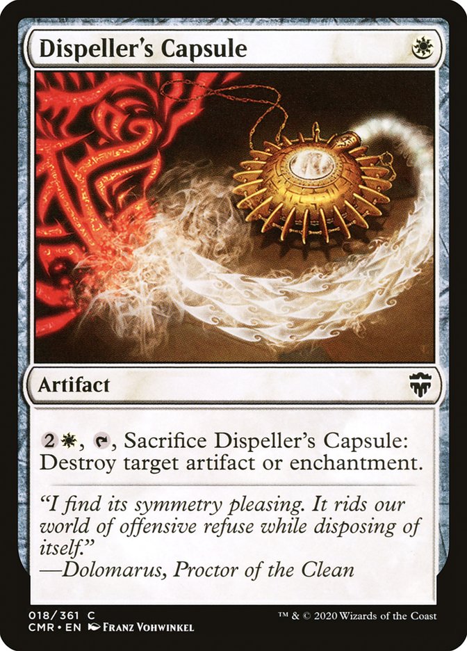 Dispeller's Capsule [Commander Legends] | Jomio and Rueliete's Cards and Comics