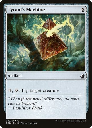 Tyrant's Machine [Battlebond] | Jomio and Rueliete's Cards and Comics