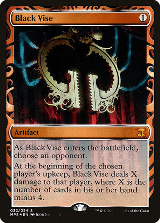 Black Vise [Kaladesh Inventions] | Jomio and Rueliete's Cards and Comics