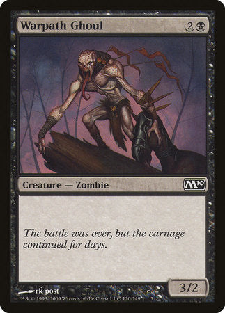 Warpath Ghoul [Magic 2010] | Jomio and Rueliete's Cards and Comics