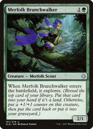 Merfolk Branchwalker [Ixalan] | Jomio and Rueliete's Cards and Comics