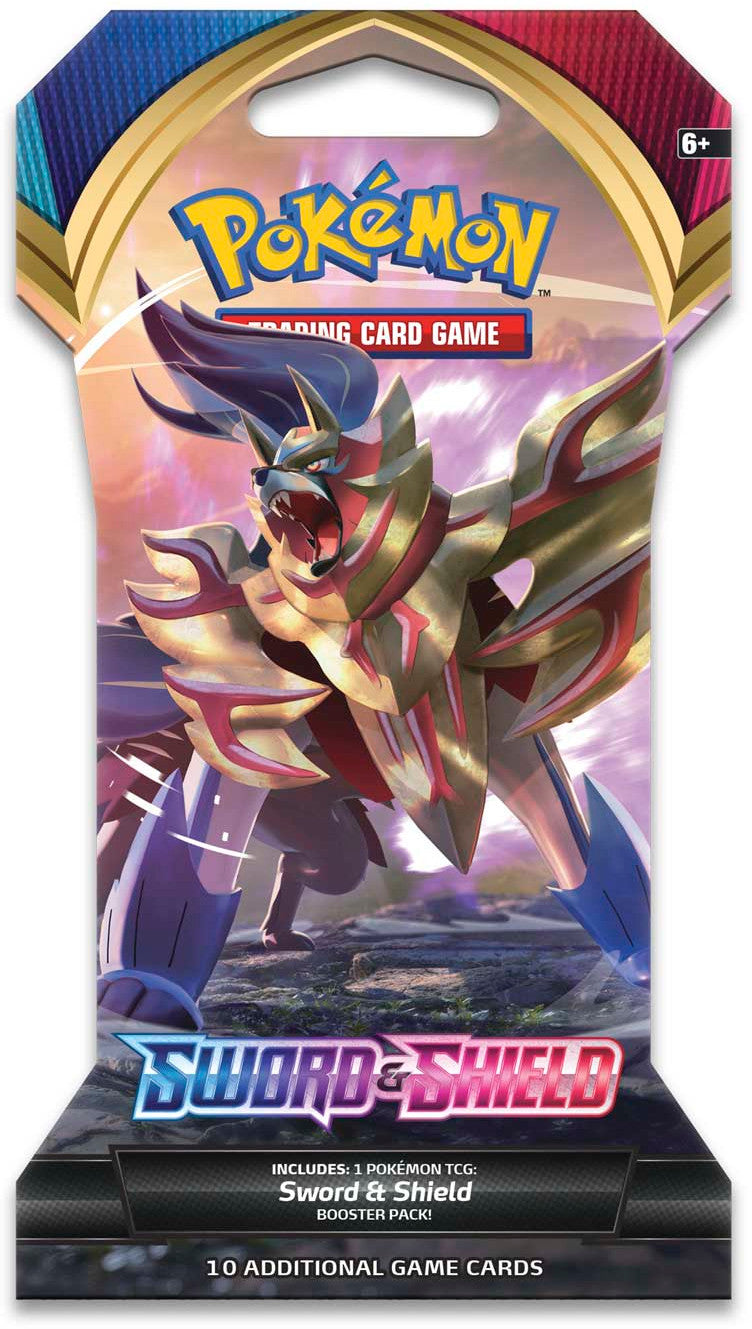 Sword & Shield: Base Set - Sleeved Booster Pack | Jomio and Rueliete's Cards and Comics
