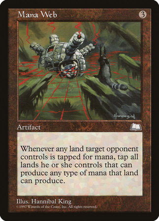 Mana Web [Weatherlight] | Jomio and Rueliete's Cards and Comics