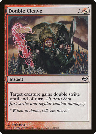 Double Cleave [Eventide] | Jomio and Rueliete's Cards and Comics