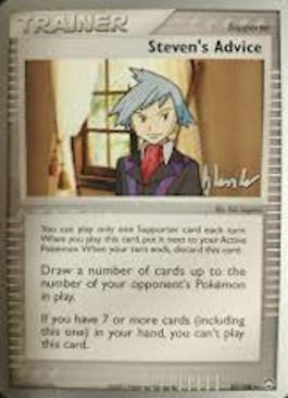 Steven's Advice (83/108) (Empotech - Dylan Lefavour) [World Championships 2008] | Jomio and Rueliete's Cards and Comics