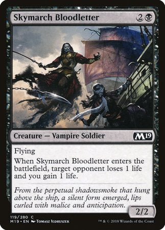 Skymarch Bloodletter [Core Set 2019] | Jomio and Rueliete's Cards and Comics