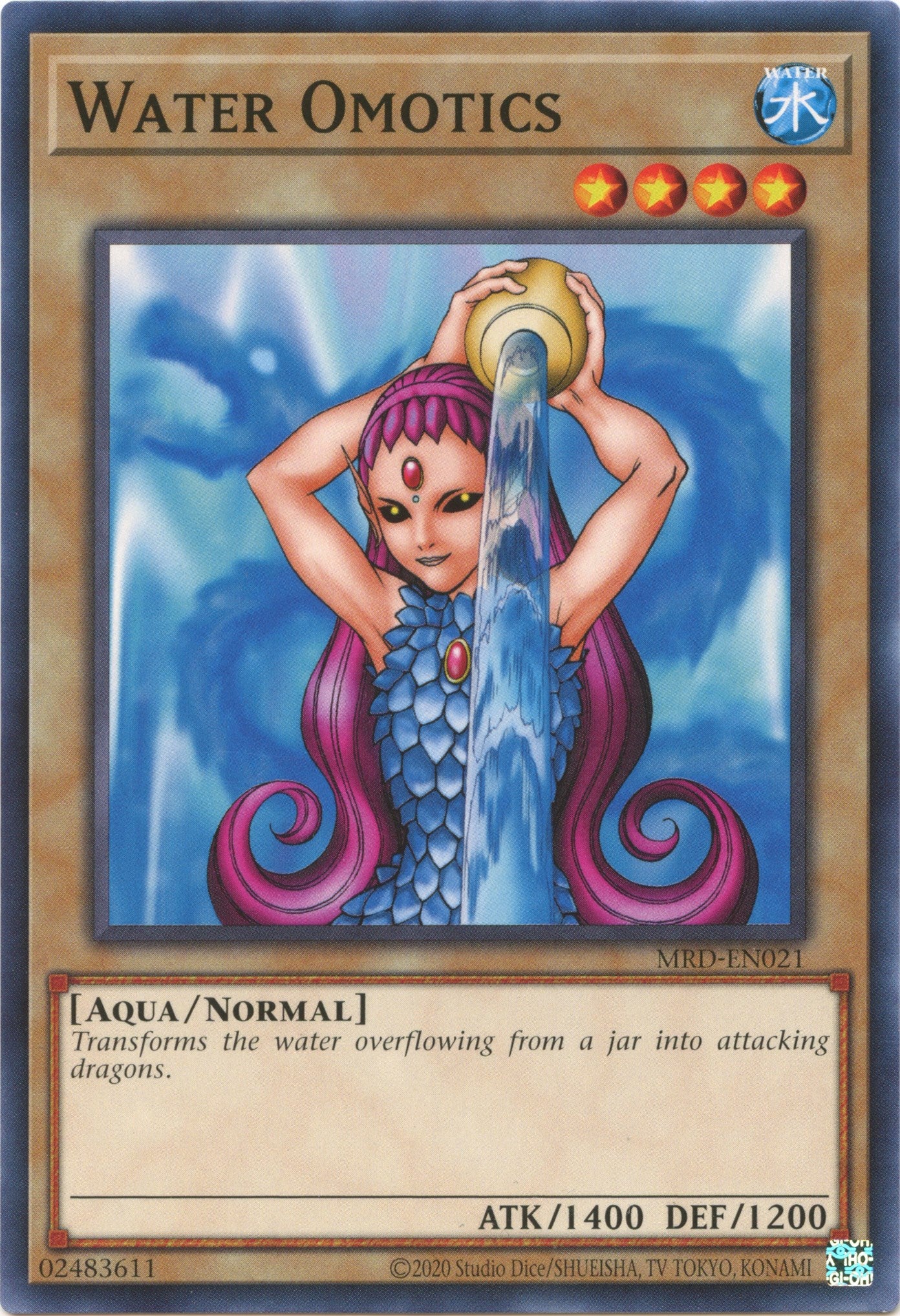 Water Omotics (25th Anniversary) [MRD-EN021] Common | Jomio and Rueliete's Cards and Comics