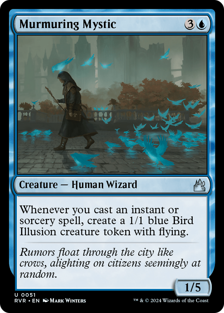 Murmuring Mystic [Ravnica Remastered] | Jomio and Rueliete's Cards and Comics