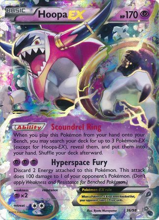 Hoopa EX (36/98) (Jumbo Card) [XY: Ancient Origins] | Jomio and Rueliete's Cards and Comics