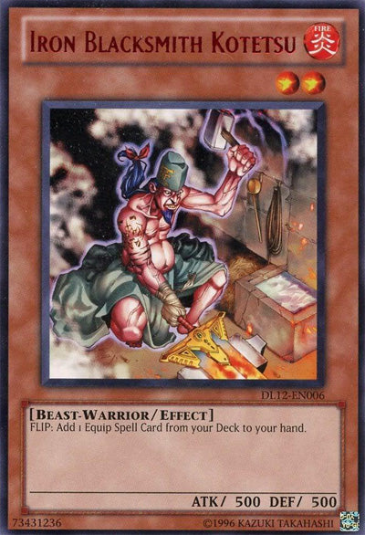 Iron Blacksmith Kotetsu (Red) [DL12-EN006] Rare | Jomio and Rueliete's Cards and Comics