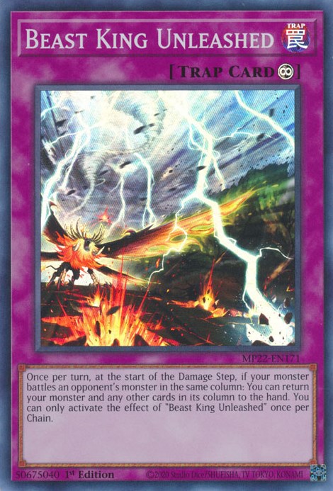 Beast King Unleashed [MP22-EN171] Super Rare | Jomio and Rueliete's Cards and Comics