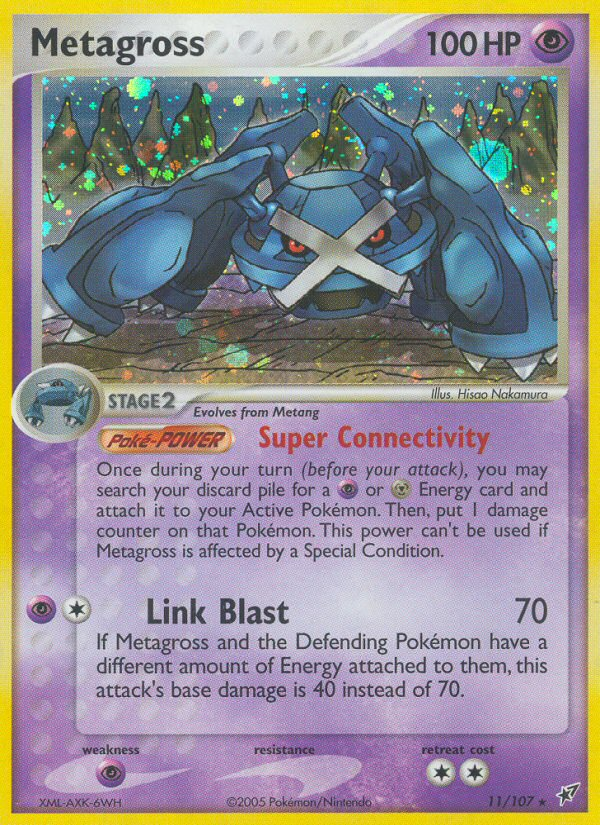 Metagross (11/107) [EX: Deoxys] | Jomio and Rueliete's Cards and Comics