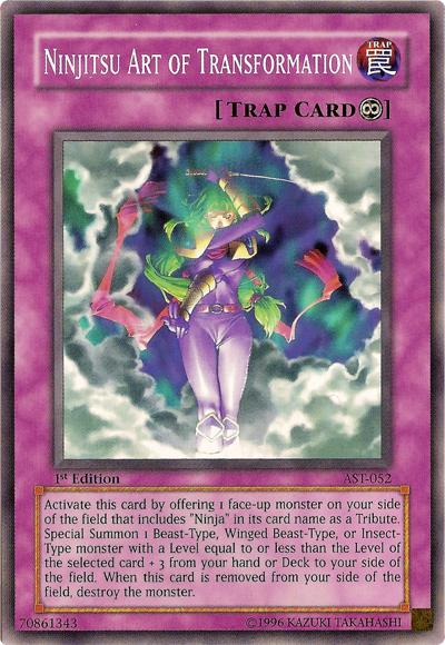 Ninjitsu Art of Transformation [AST-052] Common | Jomio and Rueliete's Cards and Comics