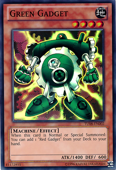 Green Gadget [TU08-EN002] Super Rare | Jomio and Rueliete's Cards and Comics