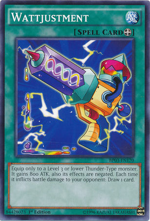 Wattjustment [BP03-EN170] Common | Jomio and Rueliete's Cards and Comics