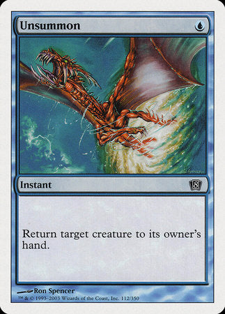 Unsummon [Eighth Edition] | Jomio and Rueliete's Cards and Comics