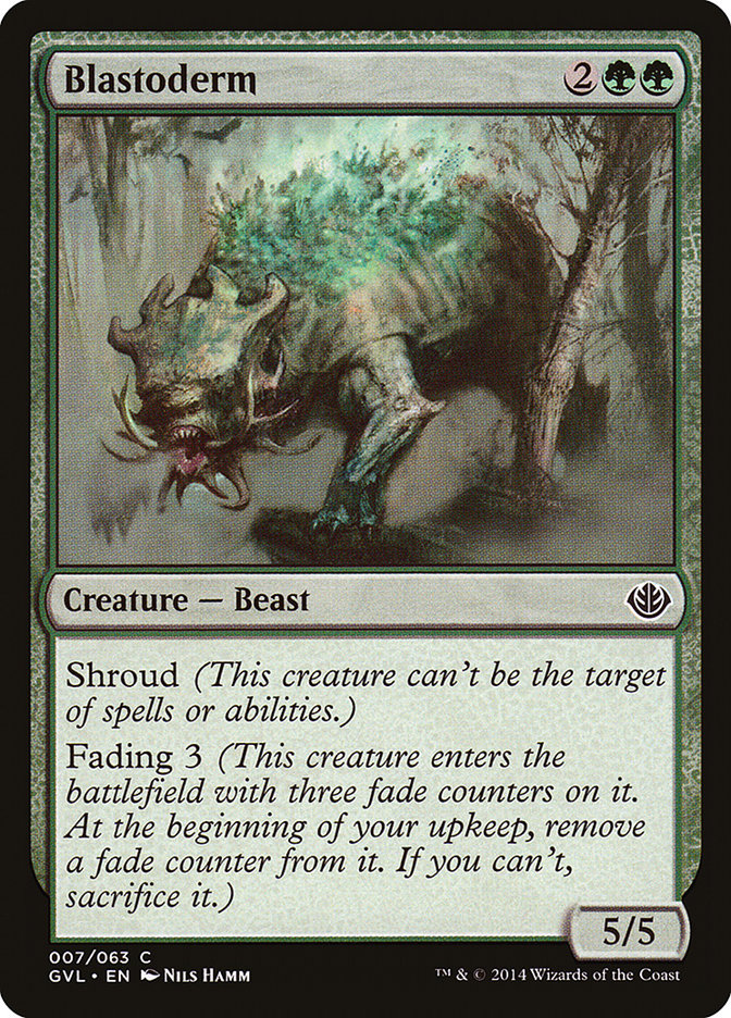Blastoderm (Garruk vs. Liliana) [Duel Decks Anthology] | Jomio and Rueliete's Cards and Comics