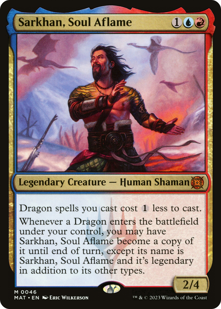 Sarkhan, Soul Aflame [March of the Machine: The Aftermath] | Jomio and Rueliete's Cards and Comics