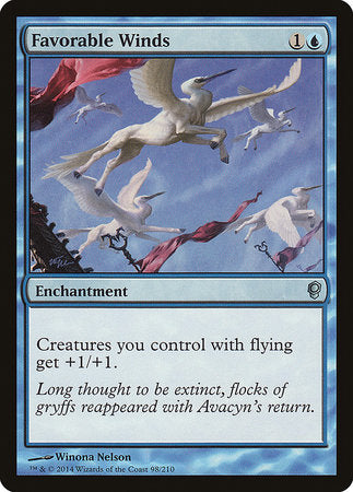Favorable Winds [Conspiracy] | Jomio and Rueliete's Cards and Comics