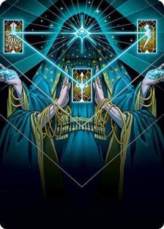 Strategic Planning Art Card [Strixhaven: School of Mages Art Series] | Jomio and Rueliete's Cards and Comics