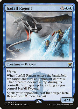 Icefall Regent [Dragons of Tarkir] | Jomio and Rueliete's Cards and Comics