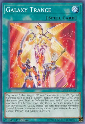 Galaxy Trance [MP19-EN198] Common | Jomio and Rueliete's Cards and Comics